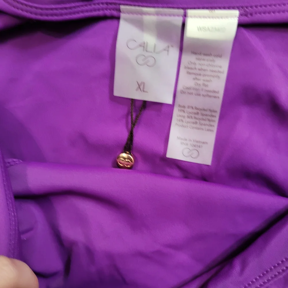 CALIA by Carrie Underwood Vibrant Purple Bikini Bundle - Picture 2 of 5